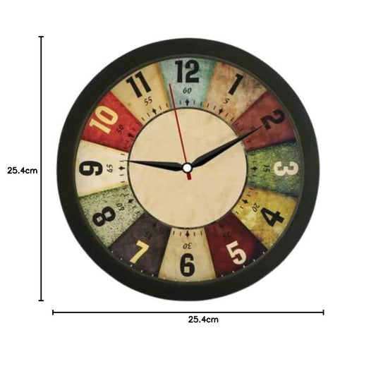 Twelve Color Wall Clock for Living Room || Badroom || Shop || Office || Home Decor