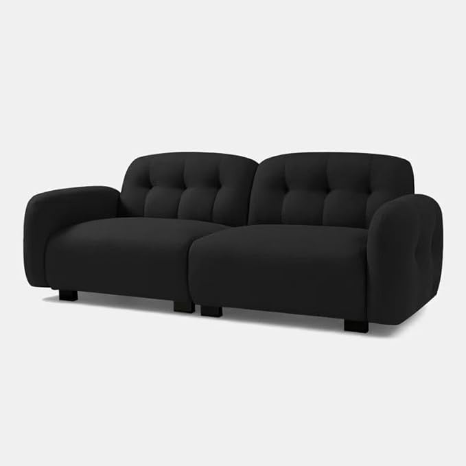 Modern Curvy 3-Seater Teddy Sofa | Plush Comfort and Perfect for Living Room