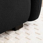 Modern Curvy 3-Seater Teddy Sofa | Plush Comfort and Perfect for Living Room