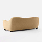 Modern Curvy 3-Seater Sofa – Bouclé Fabric | Plush Comfort & Premium Design
