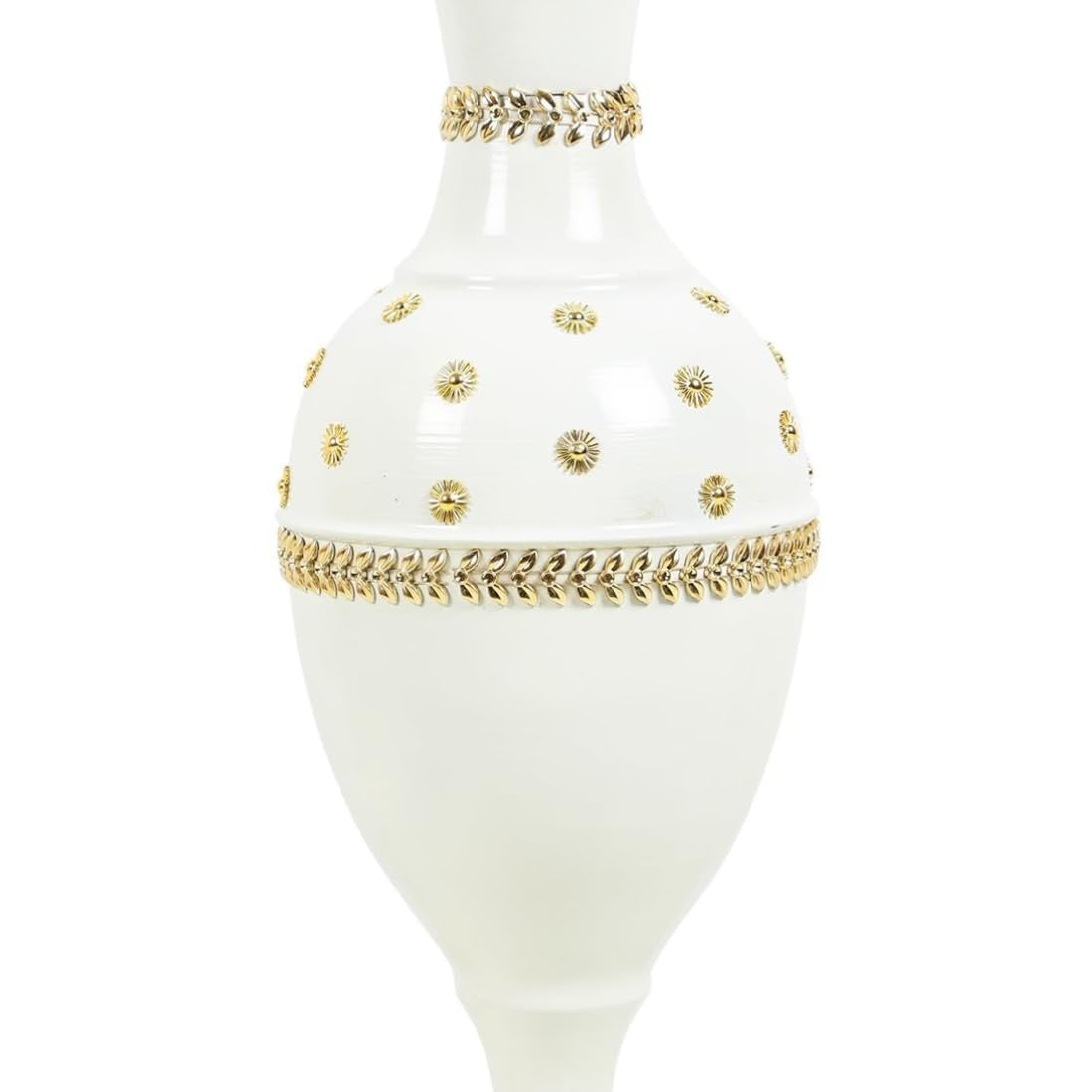 Flower Vase Big Size for Living Room Corner – 25-Inch Multicolor Handmade Iron Decorative Centerpiece