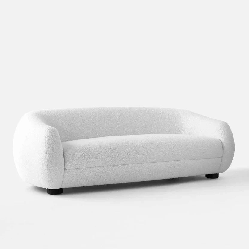 Experience Modern Luxury with the Curvy 4-Seater Boucle Couch — a statement piece designed to elevate any living space.