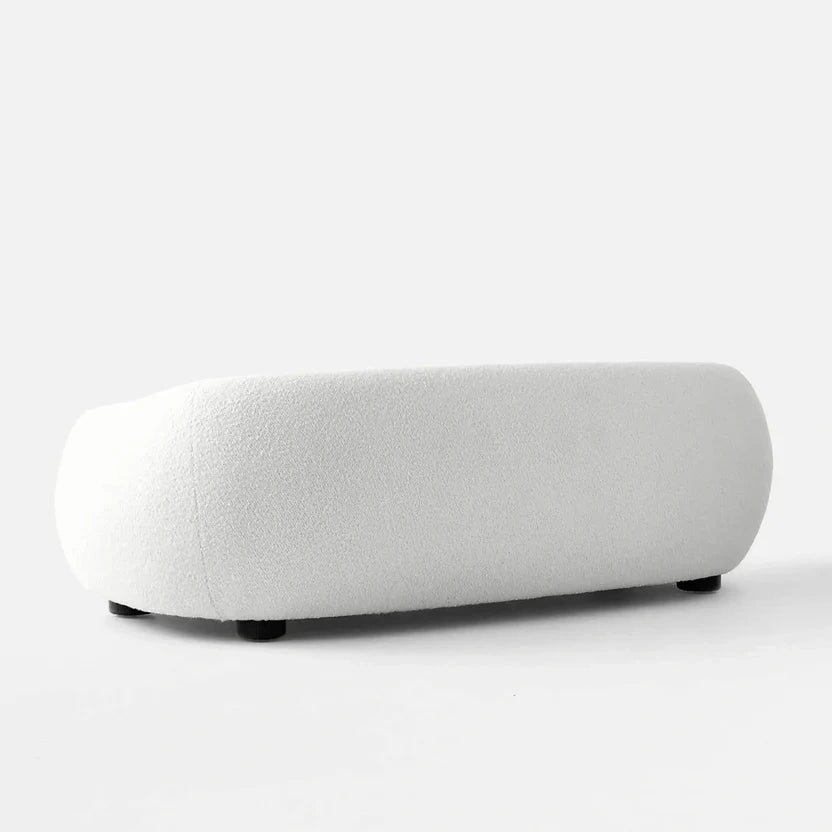 Experience Modern Luxury with the Curvy 4-Seater Boucle Couch — a statement piece designed to elevate any living space.