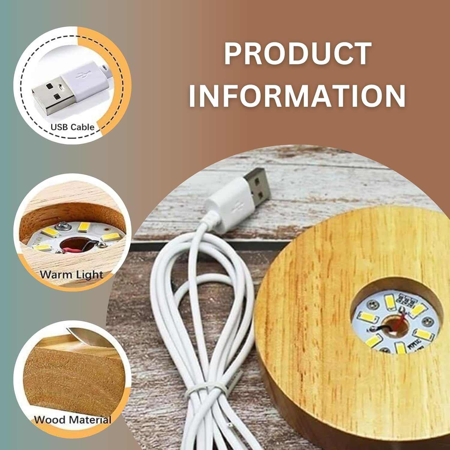 Light of Wonder – 3D Crystal Ball Dolphin/Deer Lamp | A Symbol of Magic, Warmth & Dreamlike Inspiration