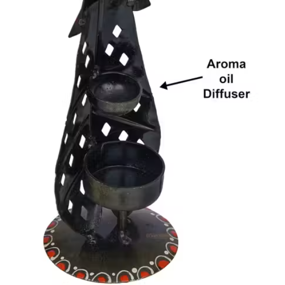 Melodies of Warmth – Metal Musician T-Light Set (Set of 2) | A Symbol of Art, Rhythm & Cozy Ambience