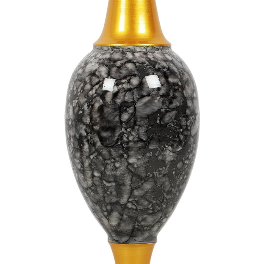 Metal Flower Vase for Living Room Corner | Tall Decorative Iron Pot for Home Décor | Large Floor Vase for Hall, Office & Corner Decoration