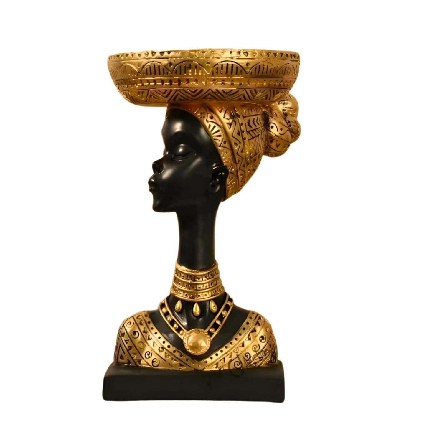 Tribal Jaipuri Lady Standing Idol